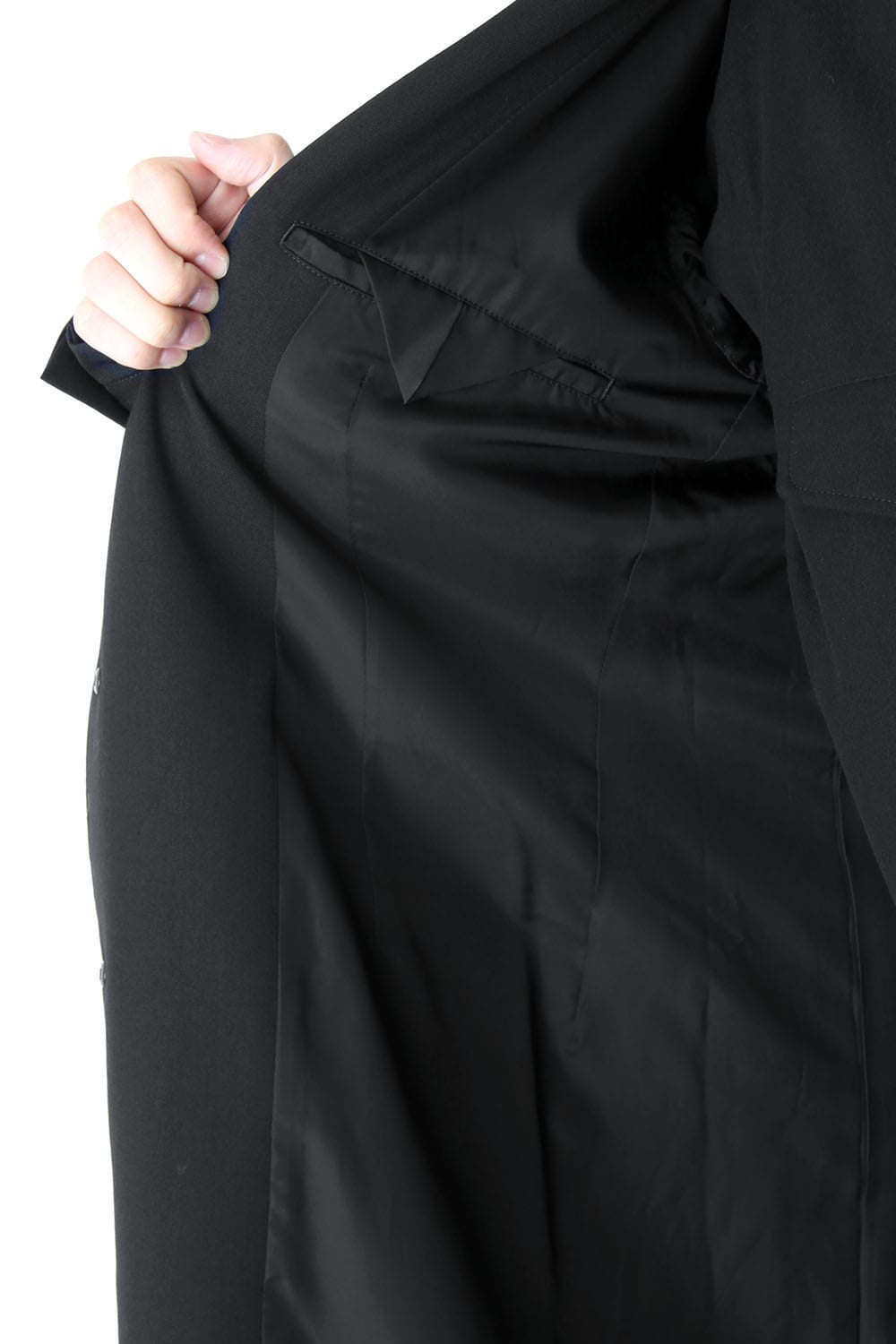 Print Embroidery Long Jacket