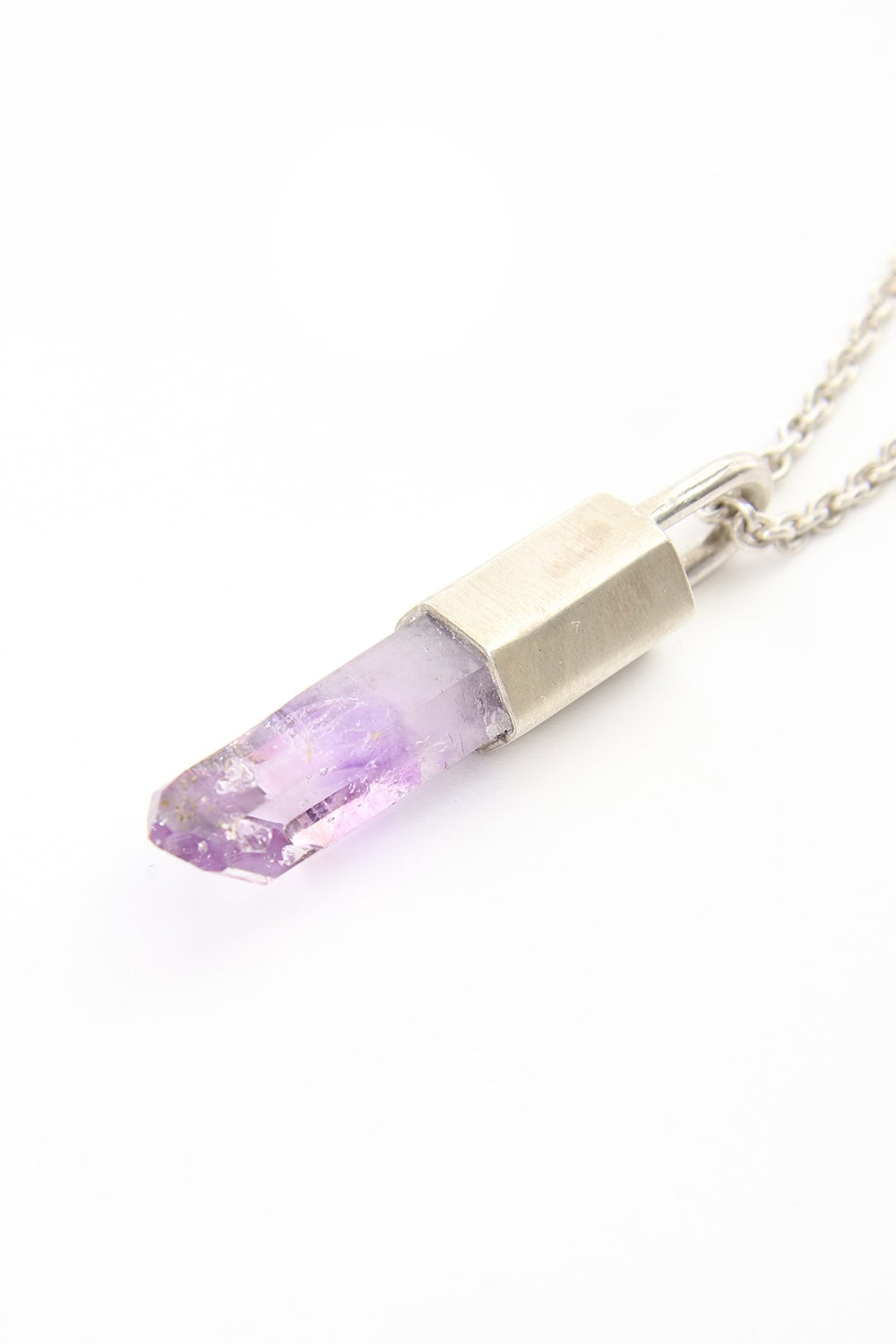 Talisman Necklace SPECIMEN (Brandberg Amethyst Quartz)