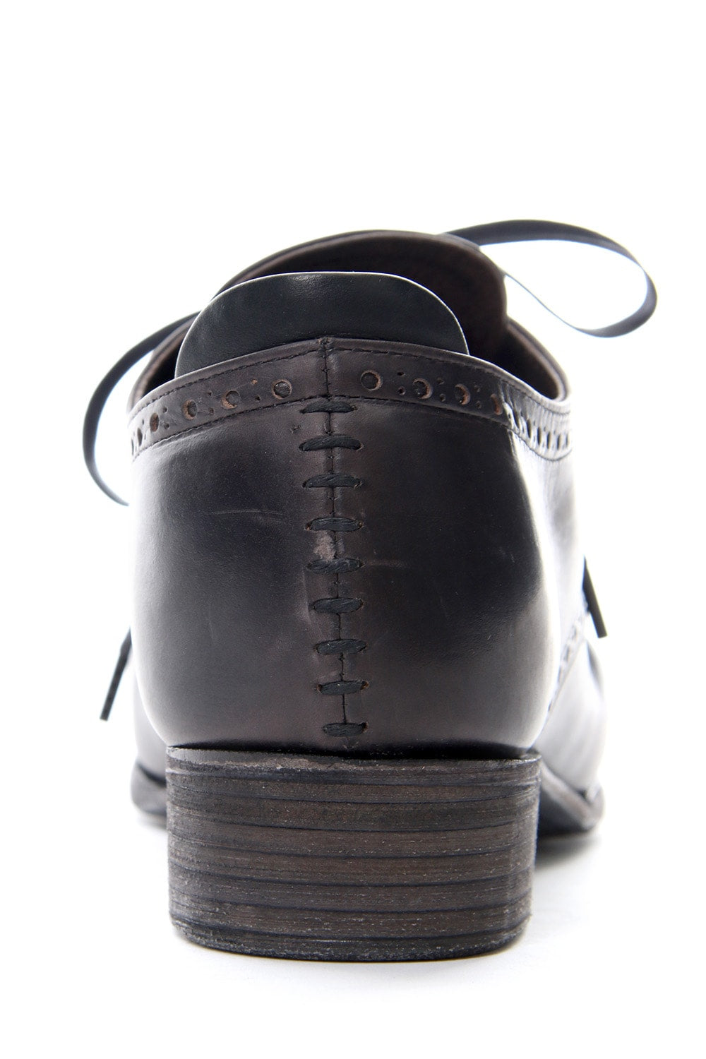 Guidi Leather shoes Lead Black