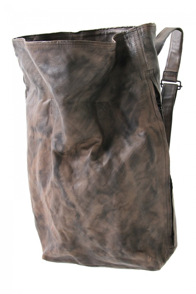 LEATHER 2WAY TOTE BAG CALLIGRAPHY