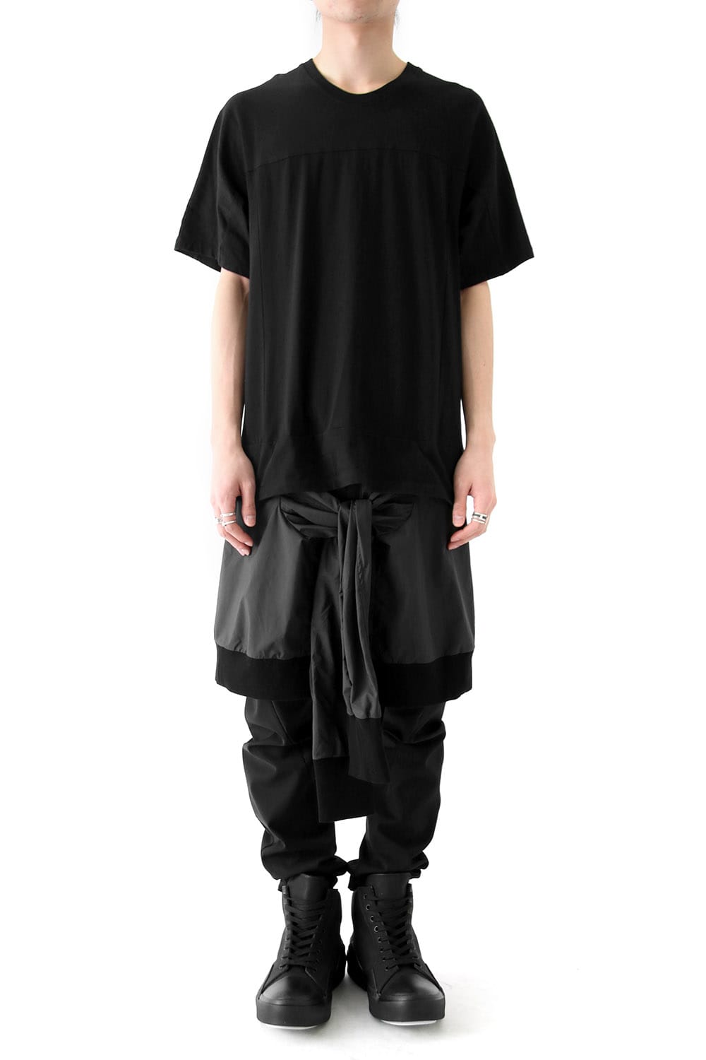 LAYERED JACKET PANTS T-SHIRT - JULIUS