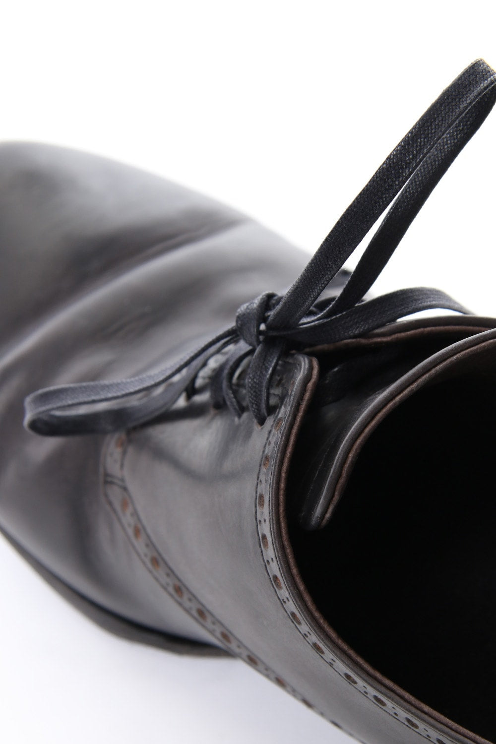 Guidi Leather shoes Lead Black