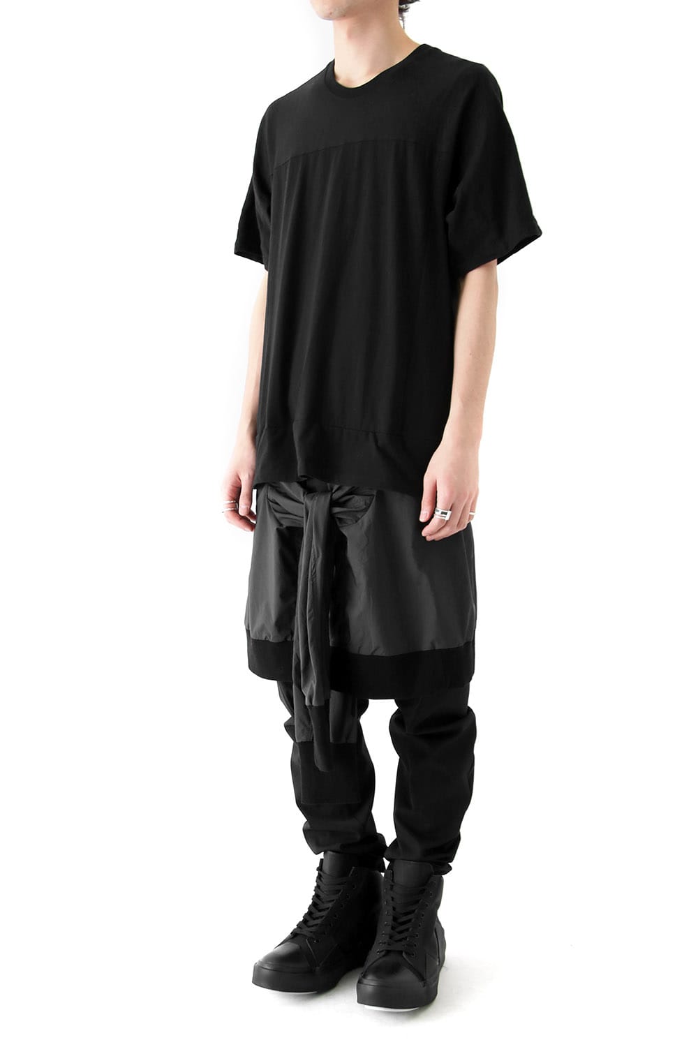 LAYERED JACKET PANTS T-SHIRT - JULIUS