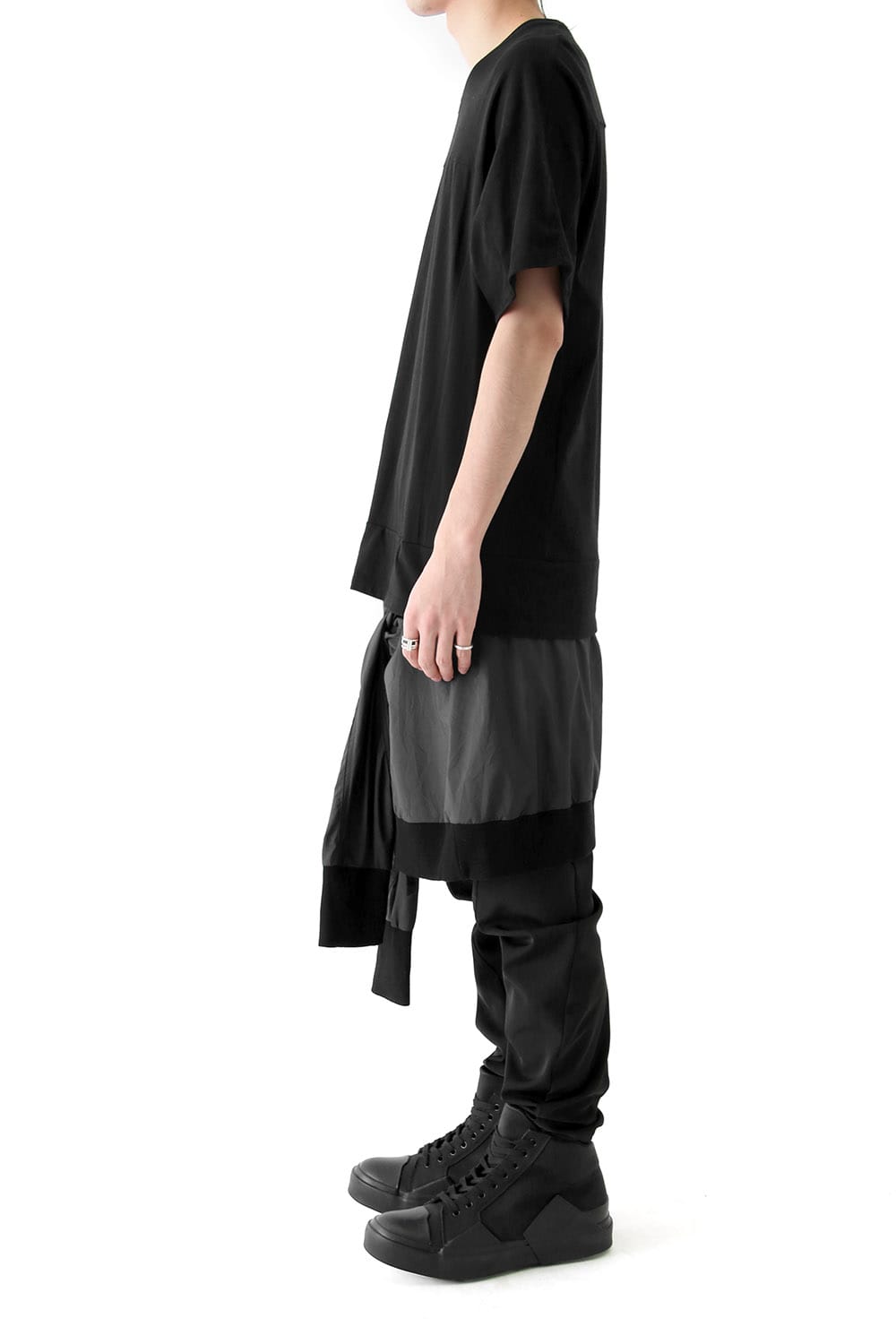 LAYERED JACKET PANTS T-SHIRT - JULIUS