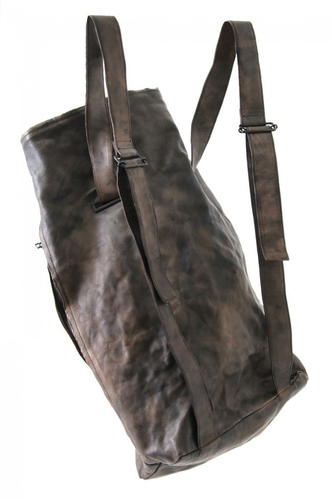 LEATHER 2WAY TOTE BAG CALLIGRAPHY