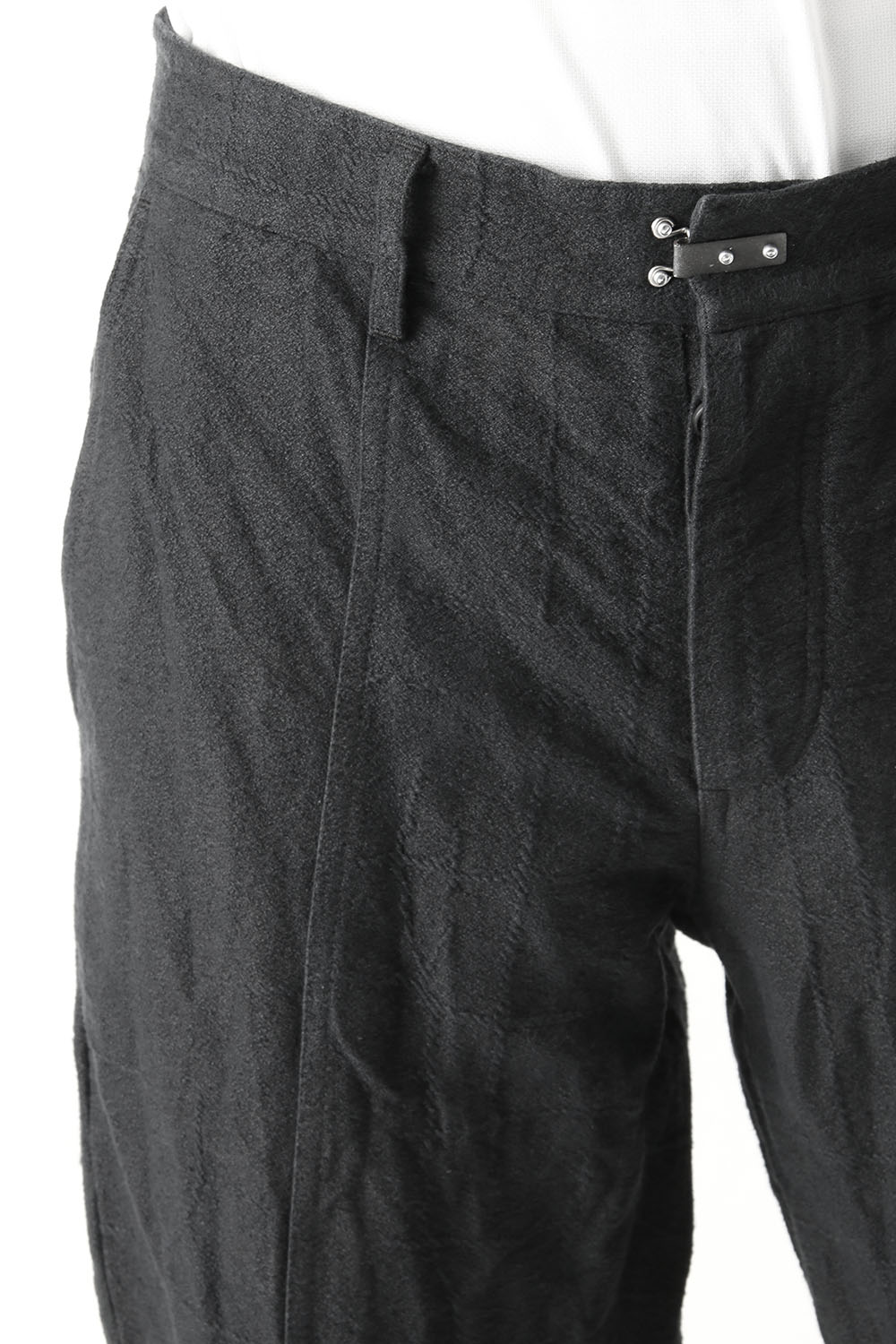 Jacquard Tapered Cropped Pants