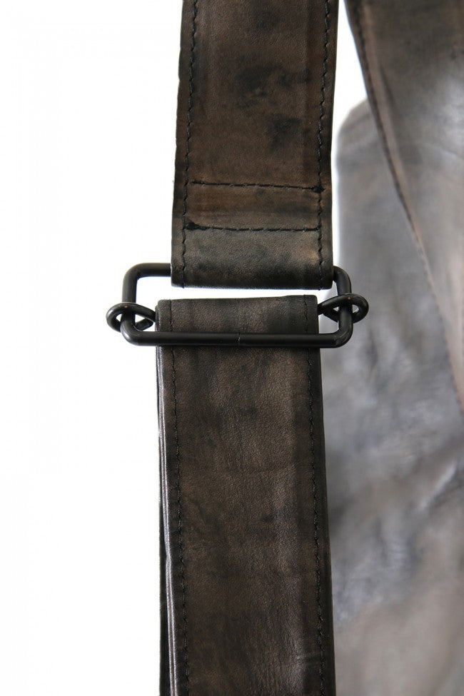 LEATHER 2WAY TOTE BAG CALLIGRAPHY