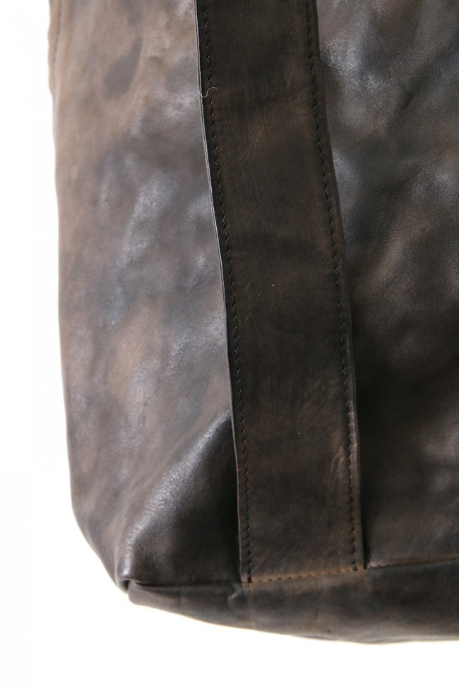 LEATHER 2WAY TOTE BAG CALLIGRAPHY