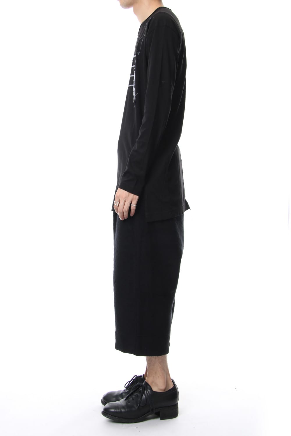 Brushed Fleece Wide Pants