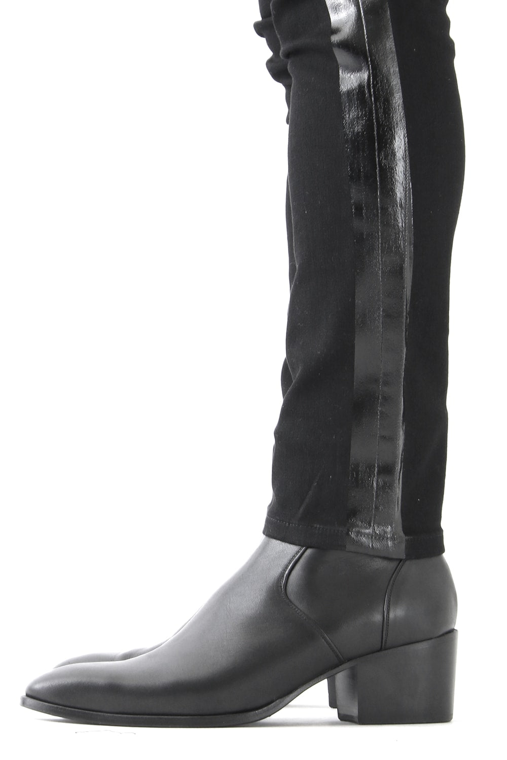 EX FIT DENIM SKINNY SIDE STRIPE RUBBER