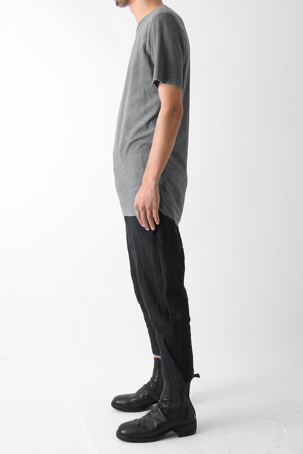 Jacquard Tapered Cropped Pants