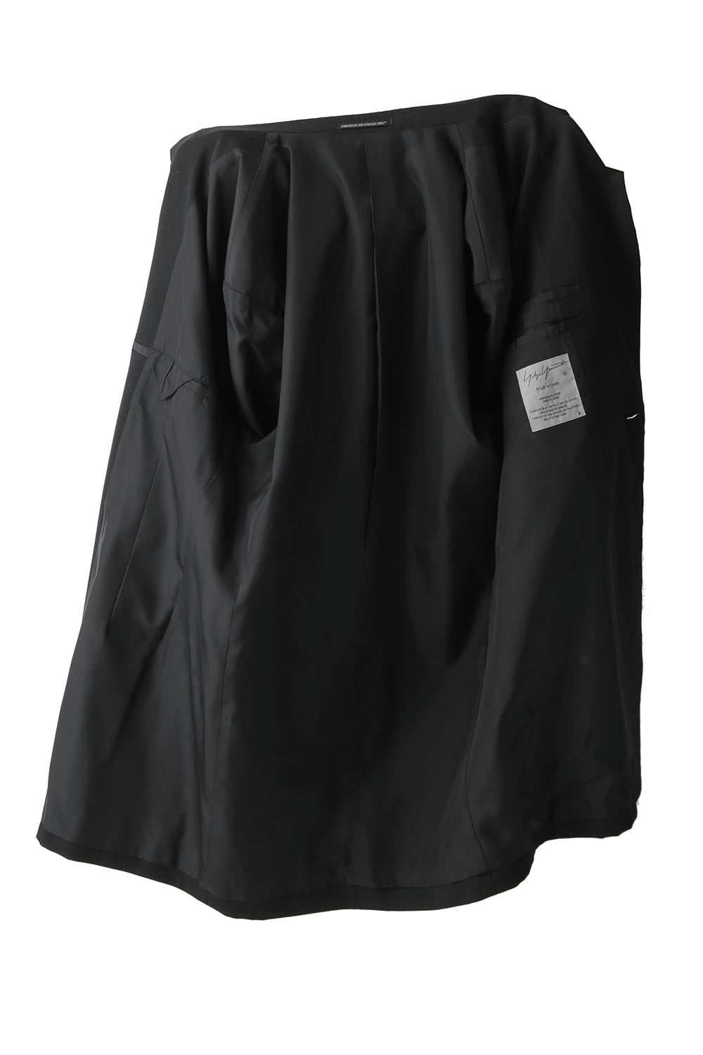 Deformation Collar Print Jacket