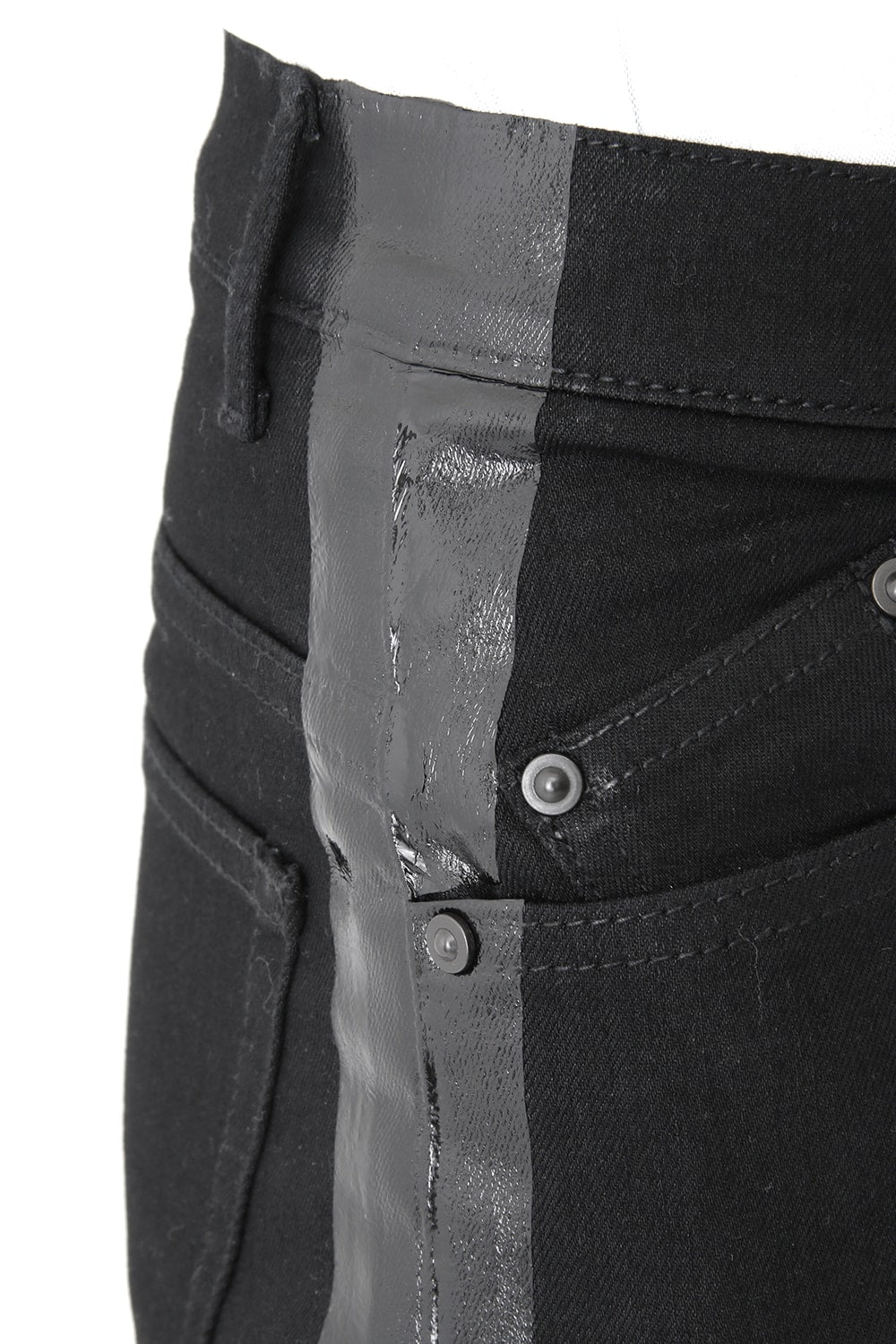 EX FIT DENIM SKINNY SIDE STRIPE RUBBER