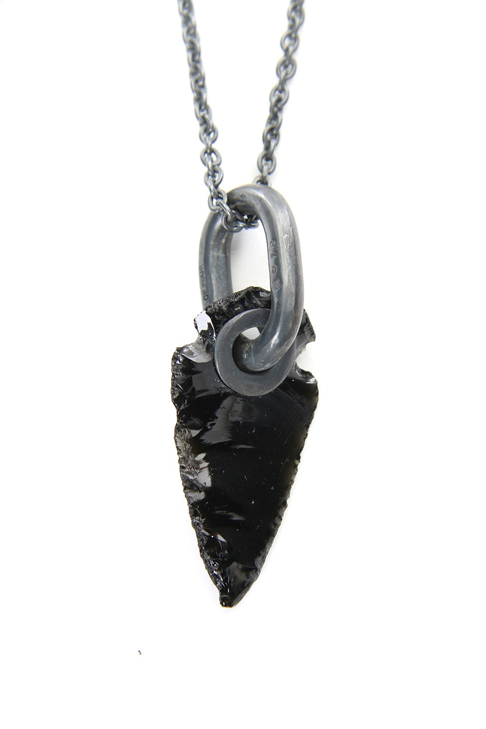 Arrowhead Link Amulet (Obsidian)