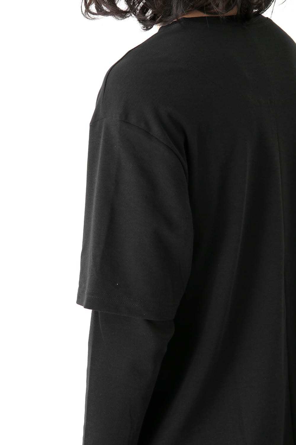 Smooth Layered Three Quarter Sleeve Tee