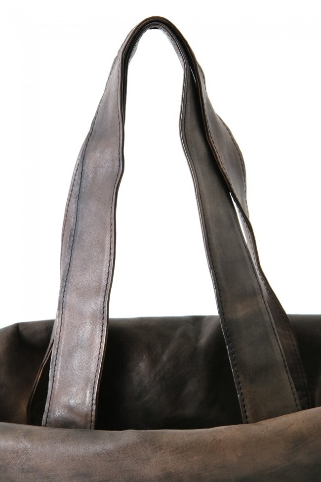 LEATHER 2WAY TOTE BAG CALLIGRAPHY