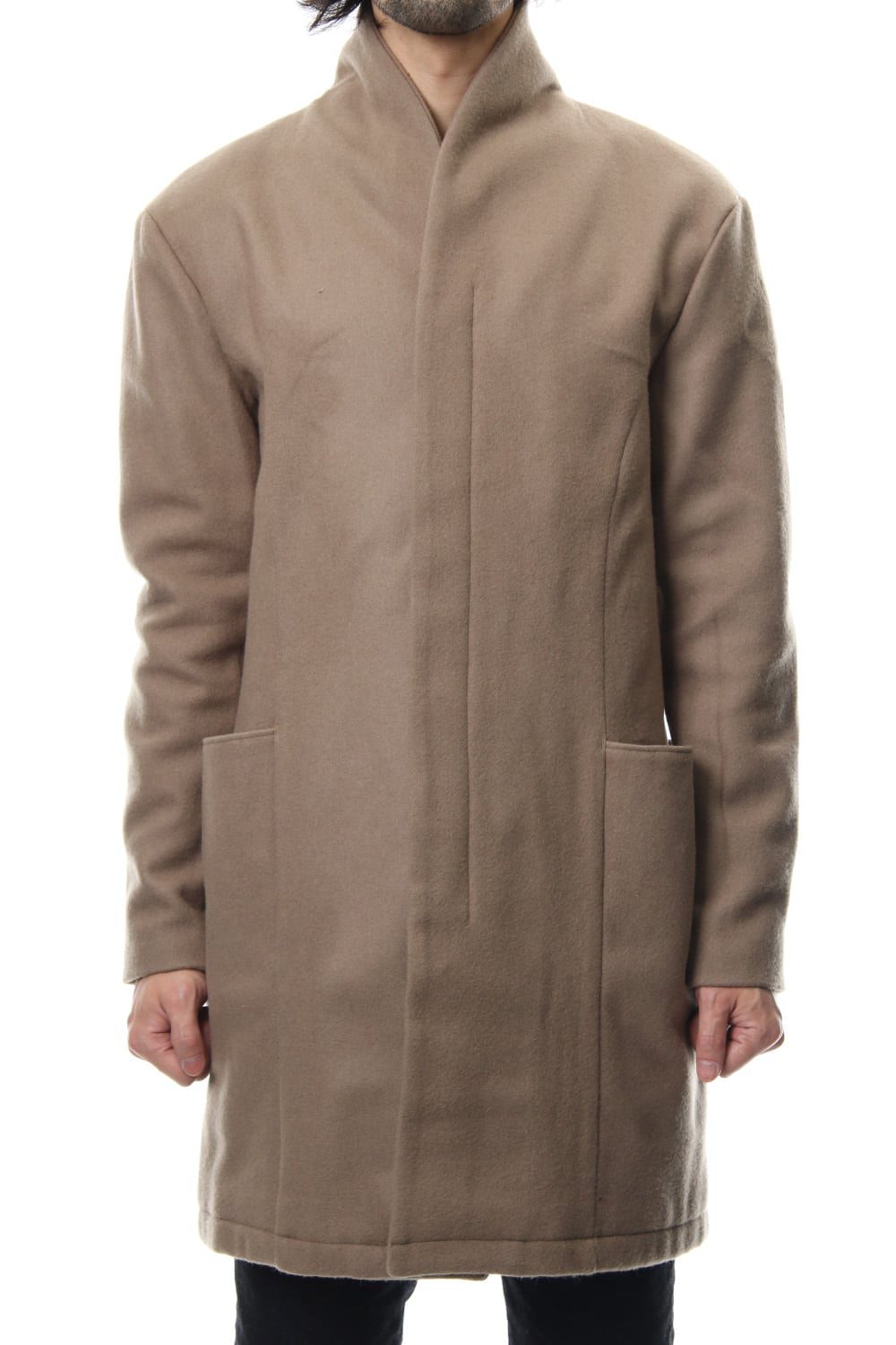 Heavy Melton Chester Coat RB-053 Camel