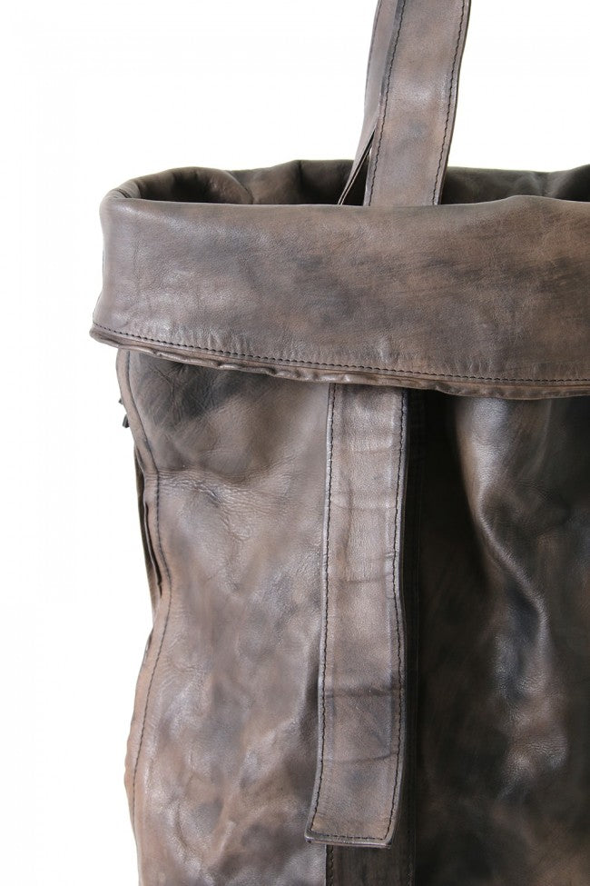 LEATHER 2WAY TOTE BAG CALLIGRAPHY