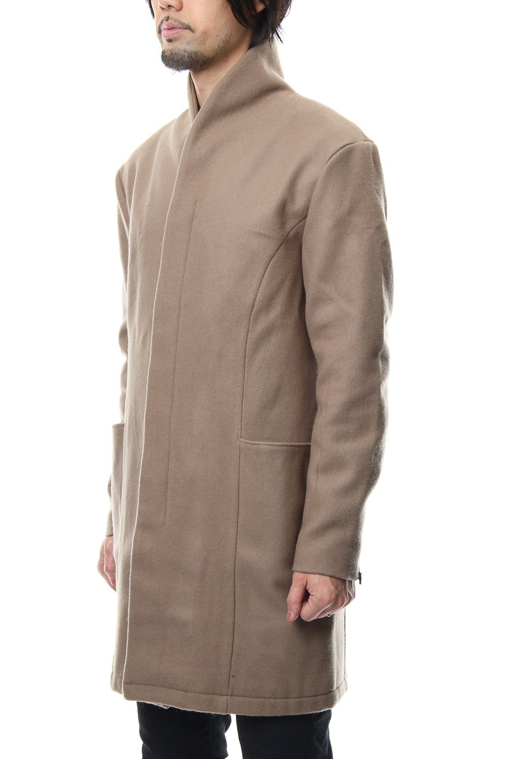 Heavy Melton Chester Coat RB-053 Camel