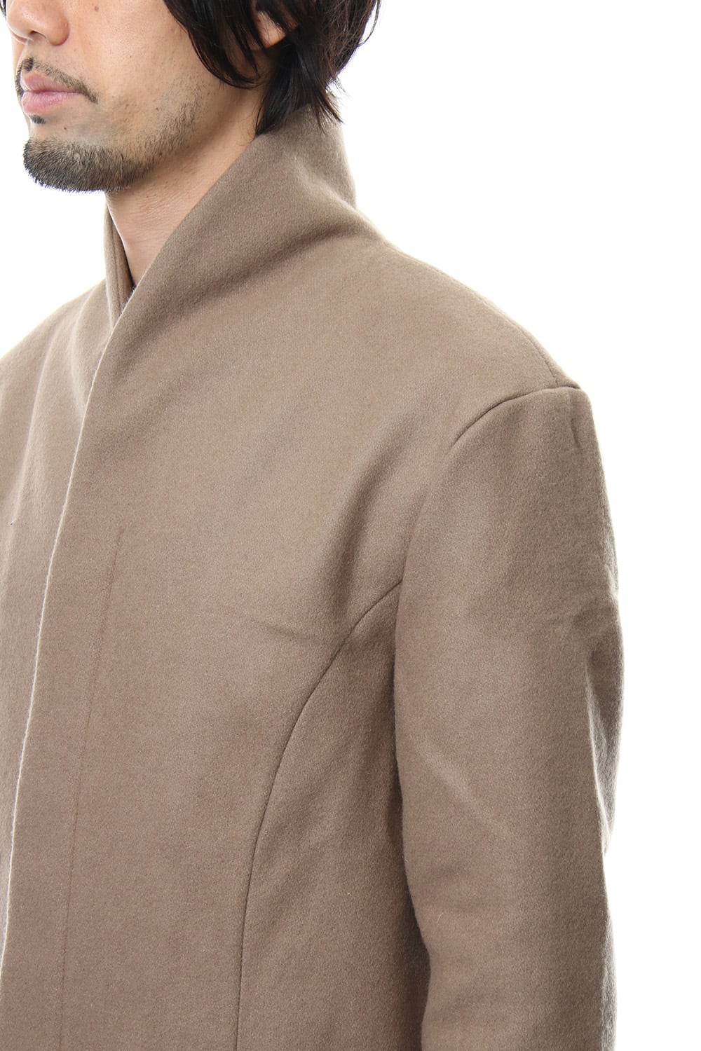 Heavy Melton Chester Coat RB-053 Camel