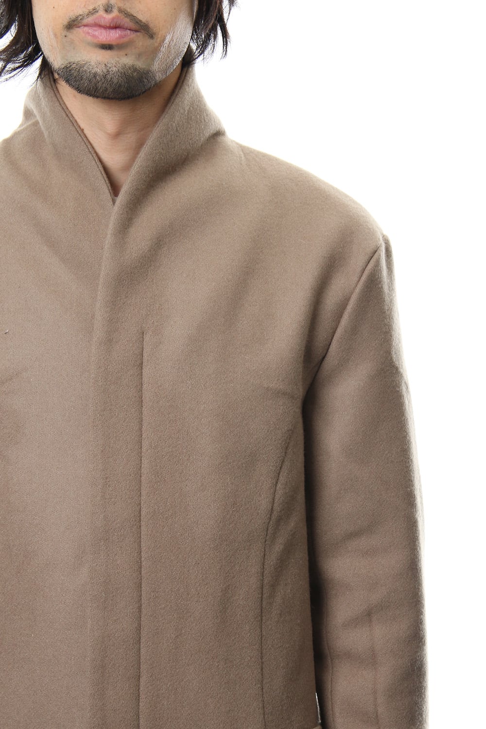 Heavy Melton Chester Coat RB-053 Camel