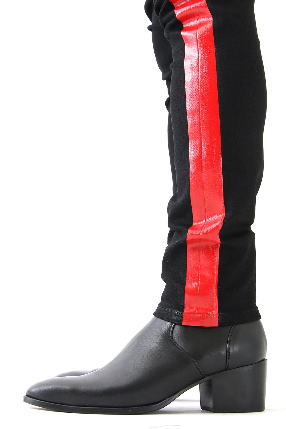 EX FIT DENIM SKINNY SIDE STRIPE RUBBER