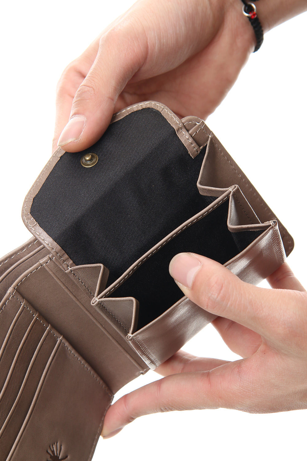 Invisible 2 Fold Wallet Black