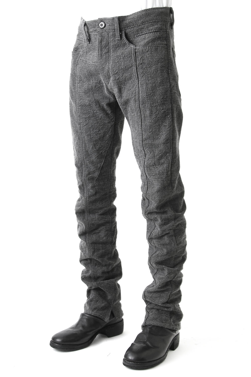 Sumi Dyed 12oz Curved Denim Pants