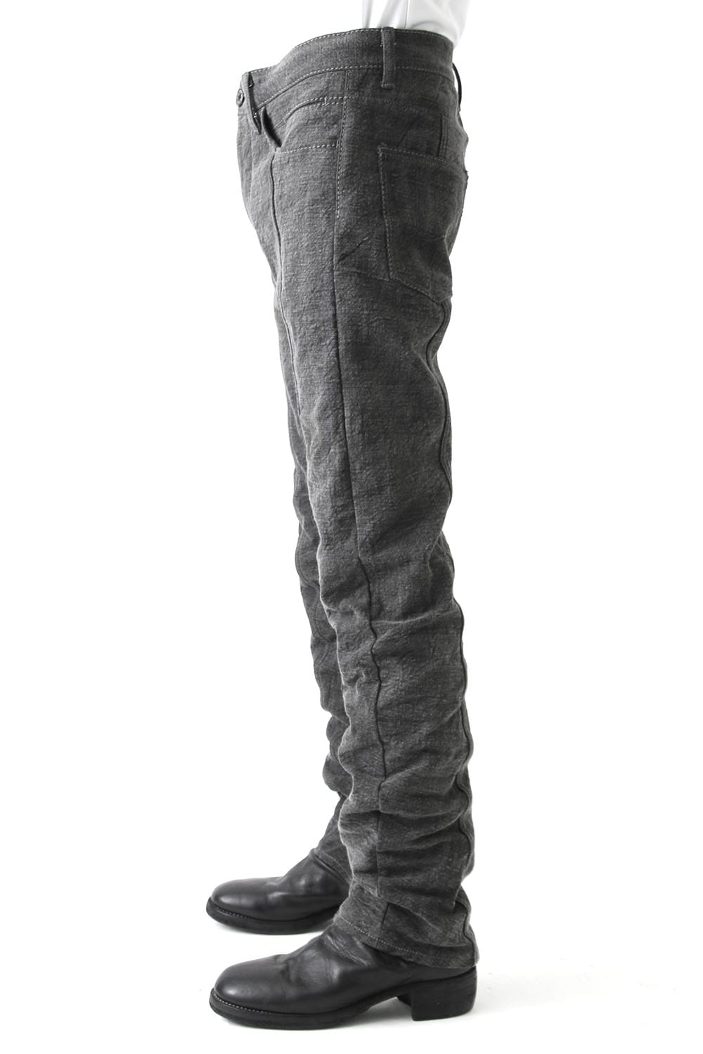 Sumi Dyed 12oz Curved Denim Pants