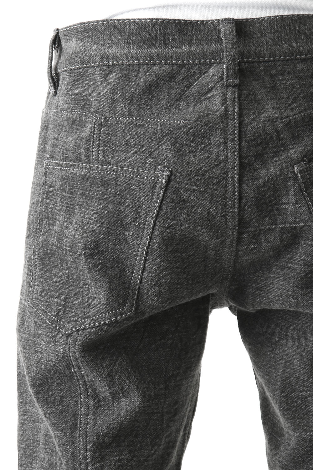 Sumi Dyed 12oz Curved Denim Pants