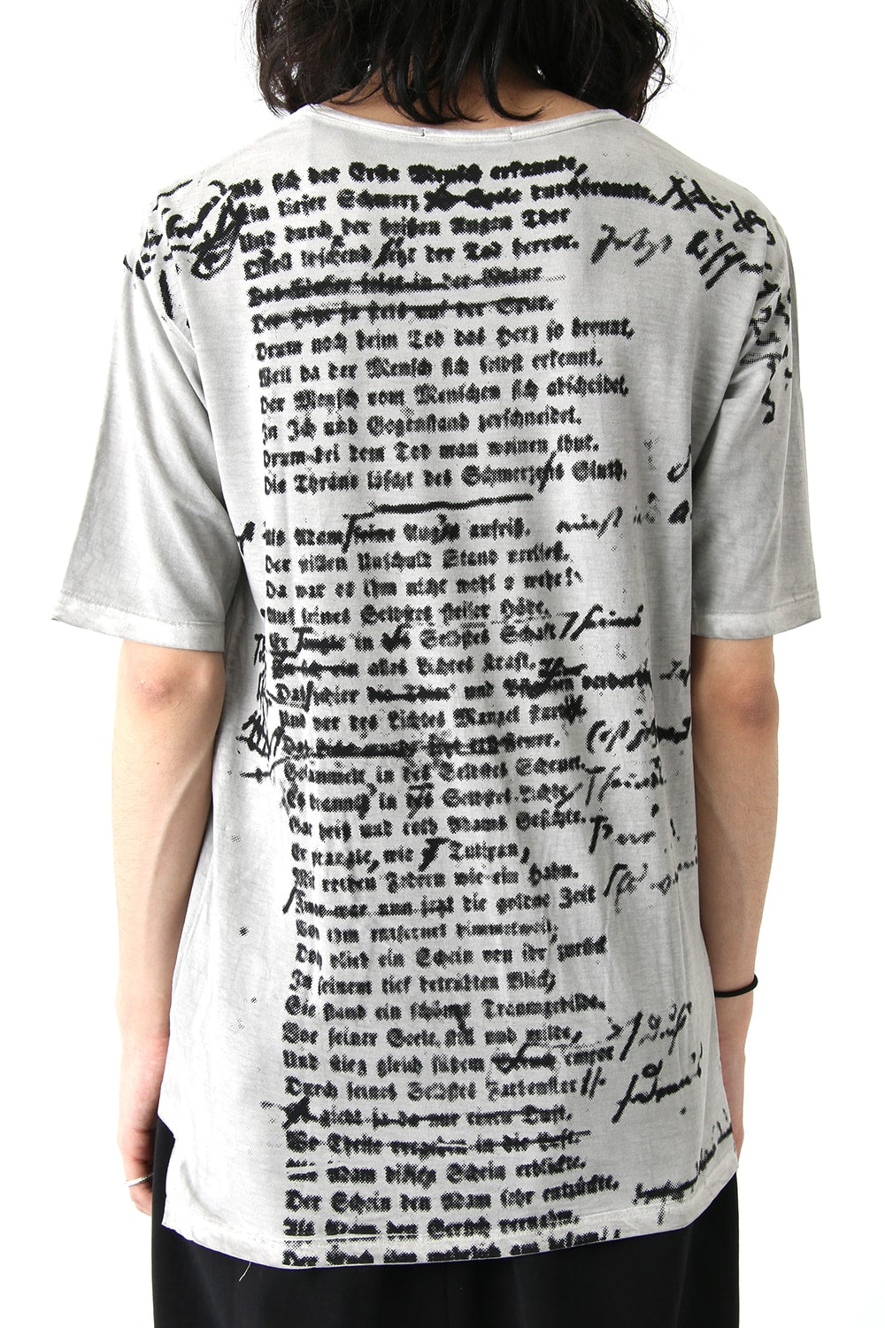 Print Tee Back Print