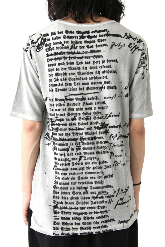 Print Tee Back Print