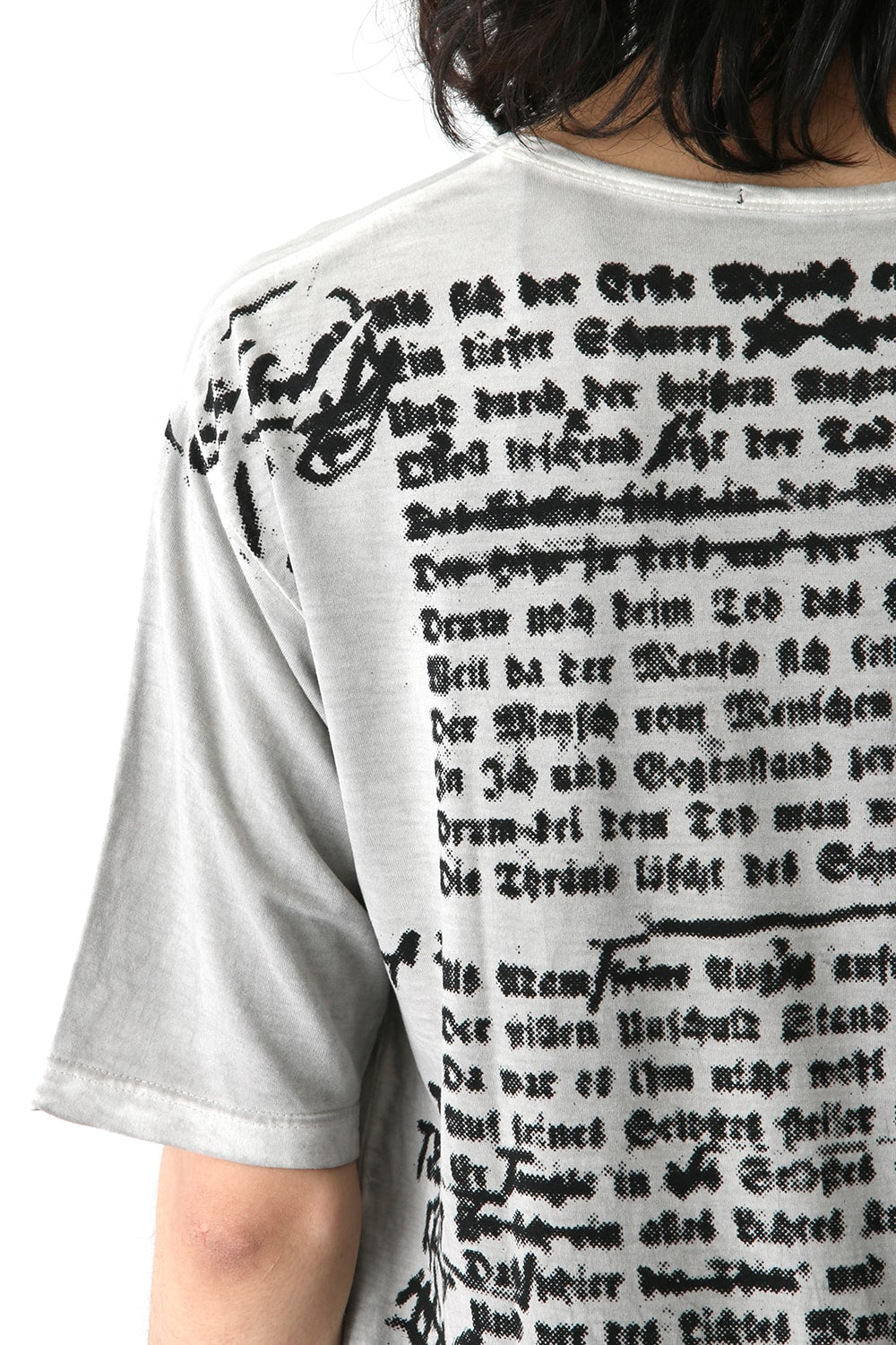 Print Tee Back Print