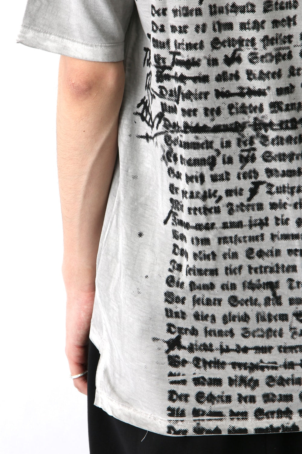 Print Tee Back Print