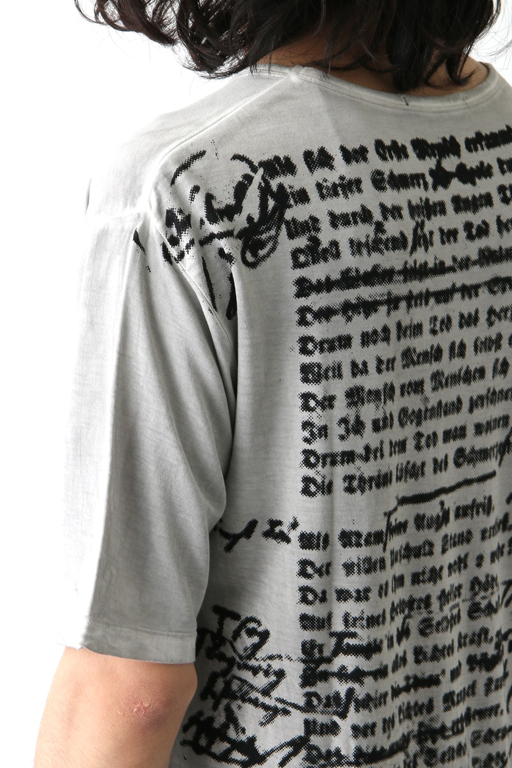 Print Tee Back Print