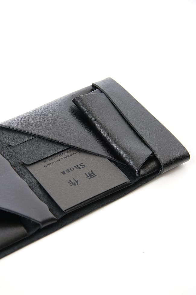 Shosa - No,No,Yes! BASIC Short Wallet 2.0 BLACK