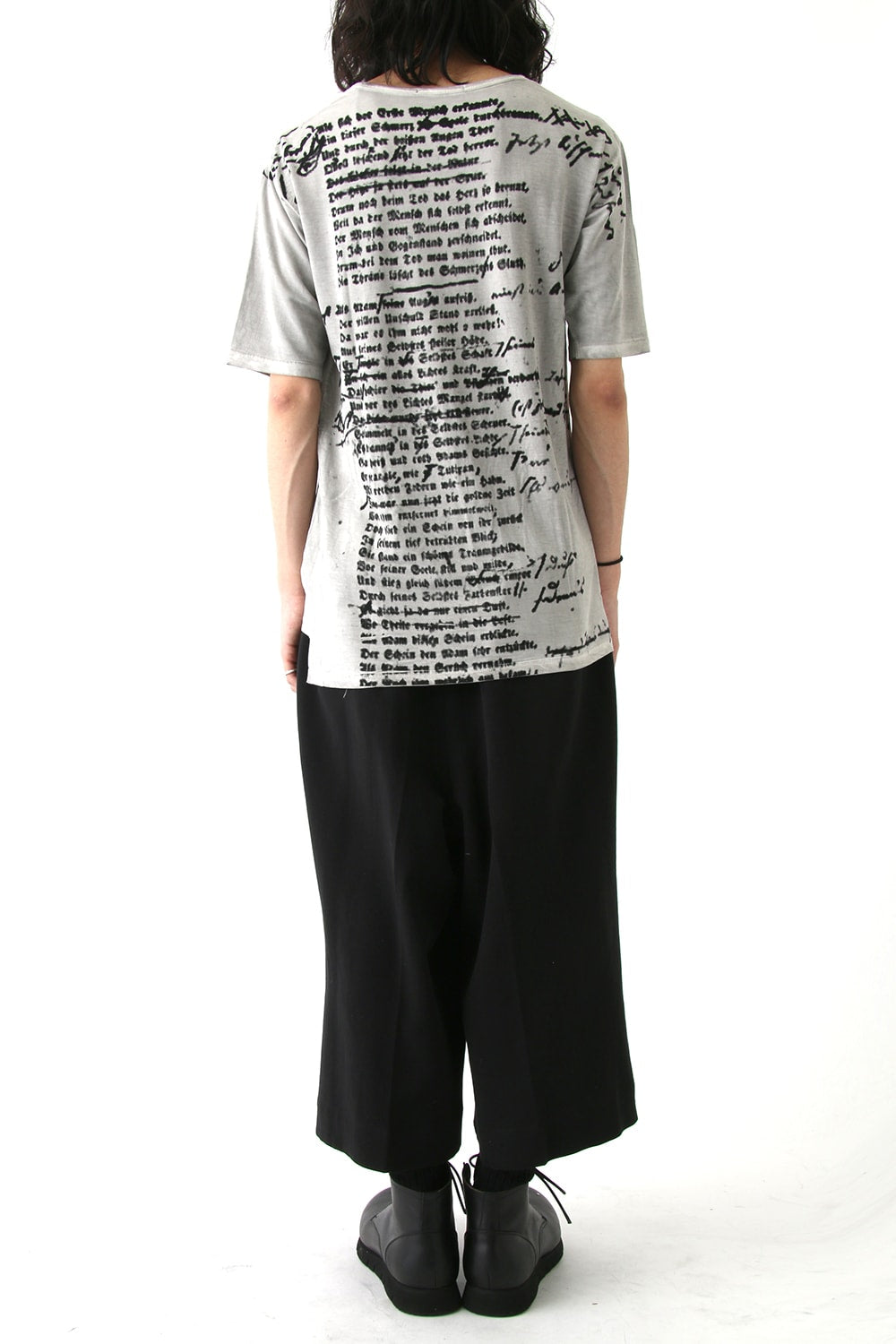 Print Tee Back Print