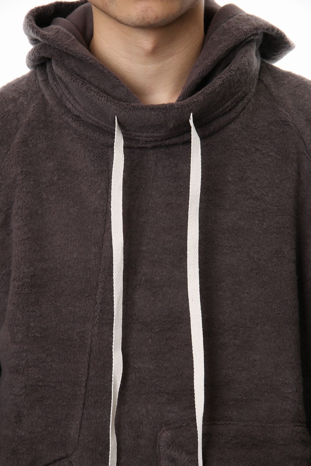 Brushed Fleece Parker Gray