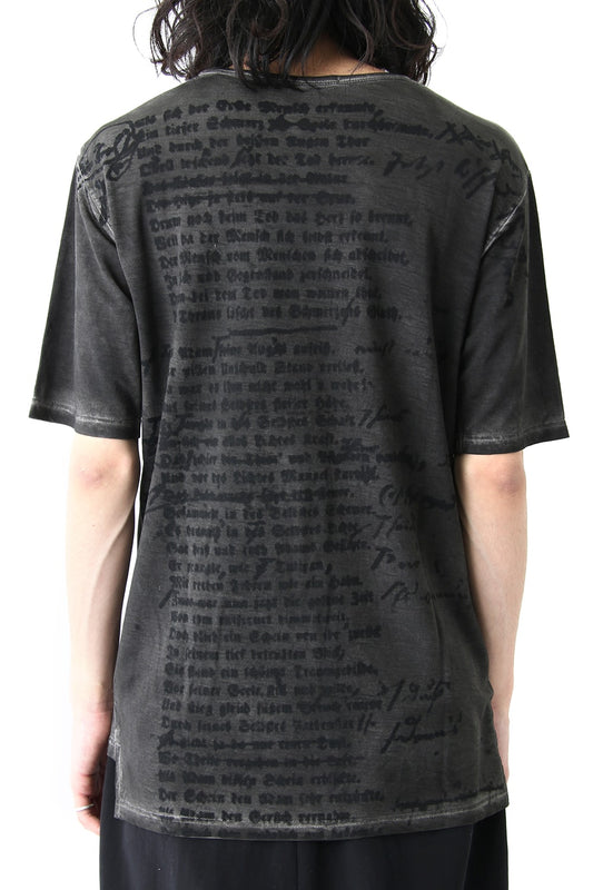 Print Tee Back Print