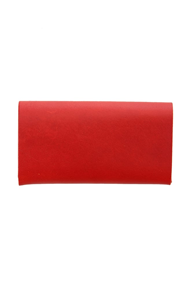 Shosa - No,No,Yes! BASIC Card Case - Red x Silver