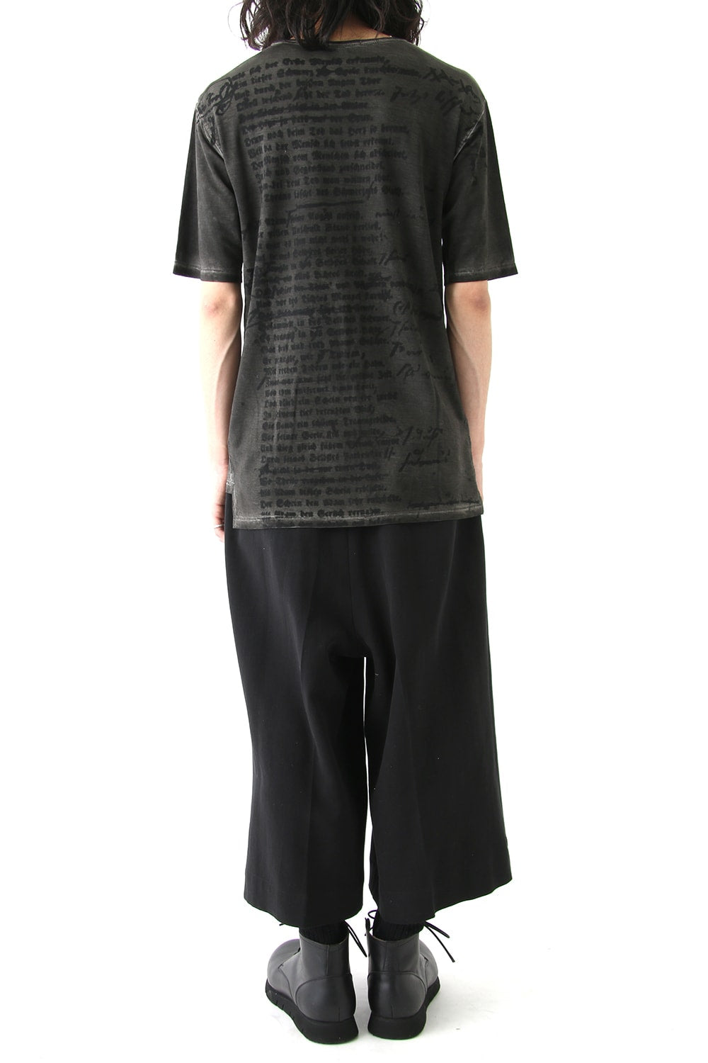 Print Tee Back Print