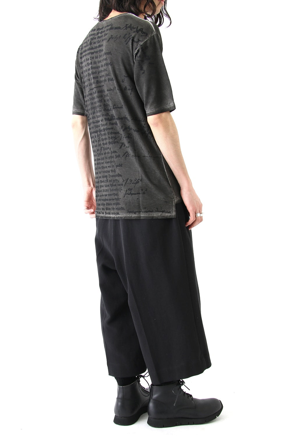 Print Tee Back Print