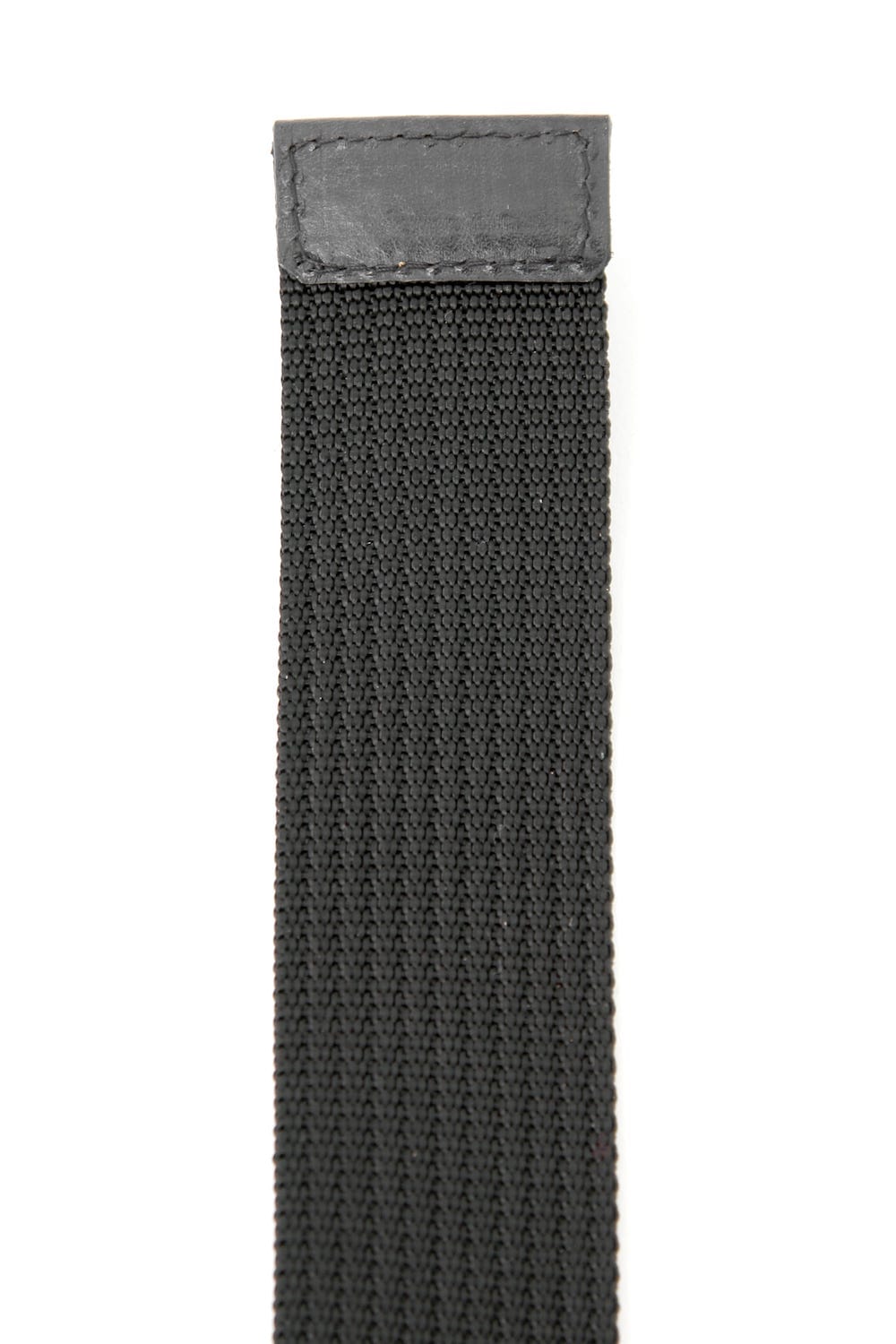 Leather x PP Tape Combination Belt