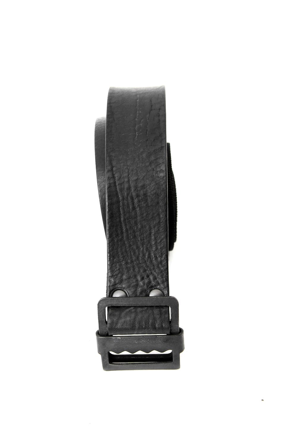 Leather x PP Tape Combination Belt