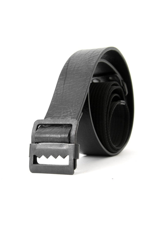 Leather x PP Tape Combination Belt