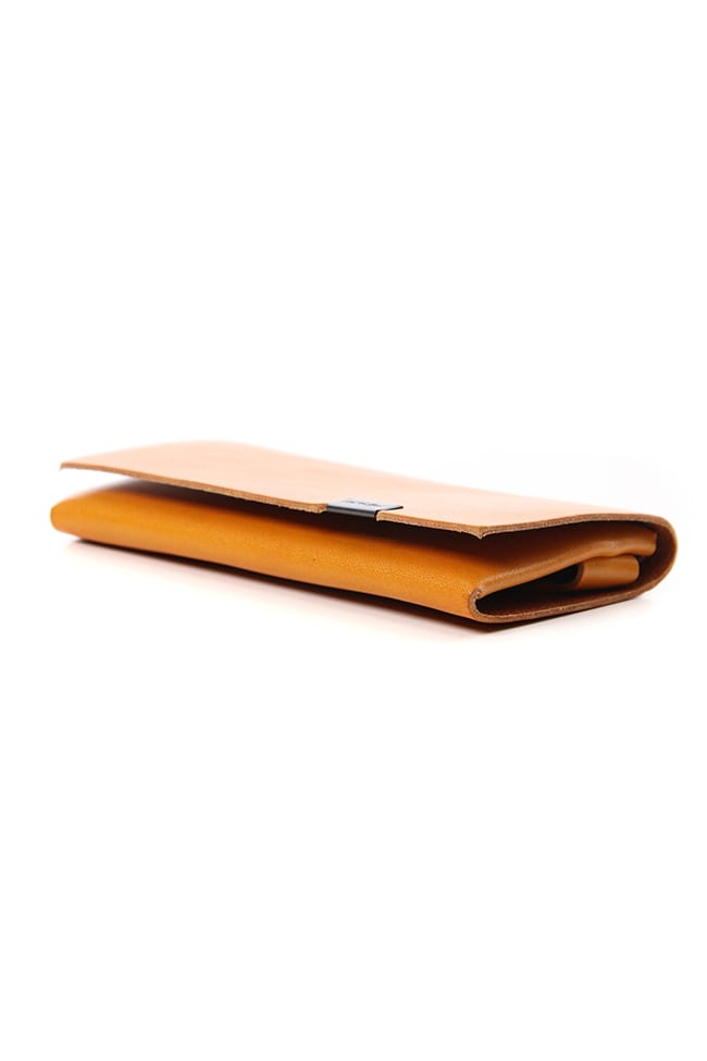 Shosa - No,No,Yes! BASIC Card Case - Camel