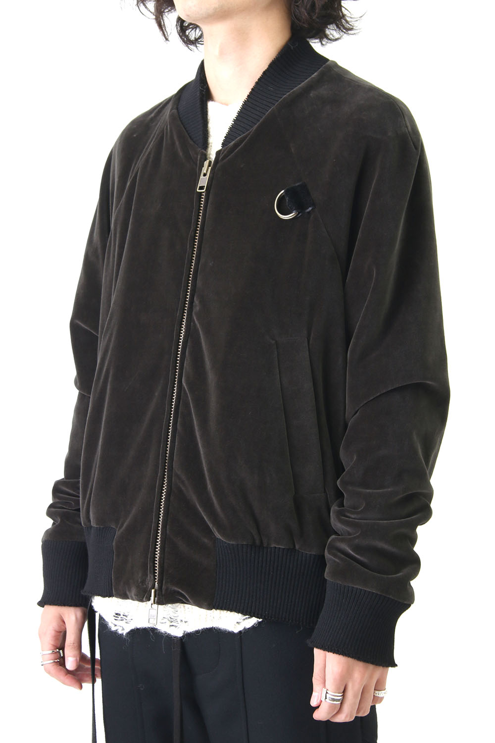 Mute Print Strap Bomber - No Print