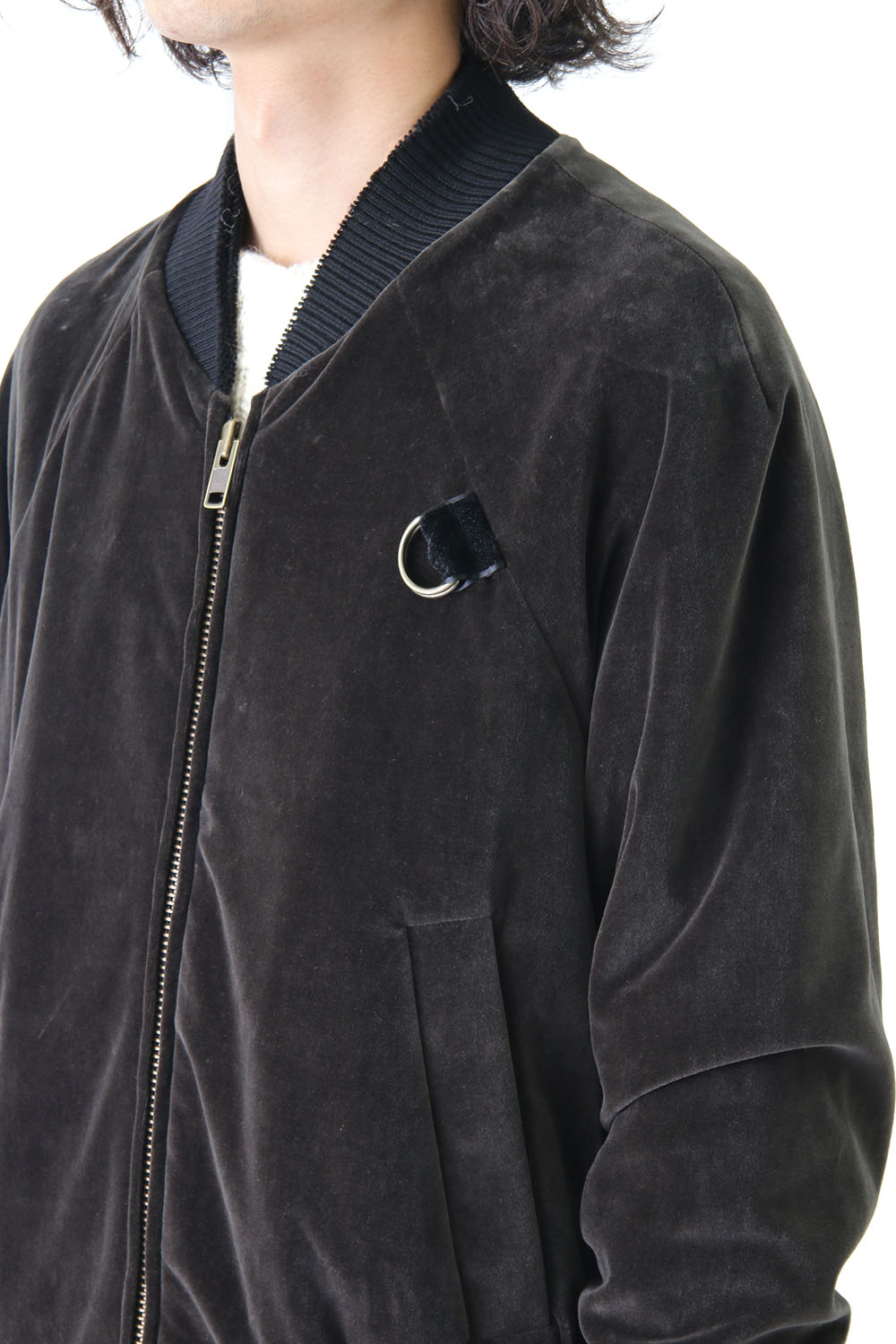 Mute Print Strap Bomber - No Print