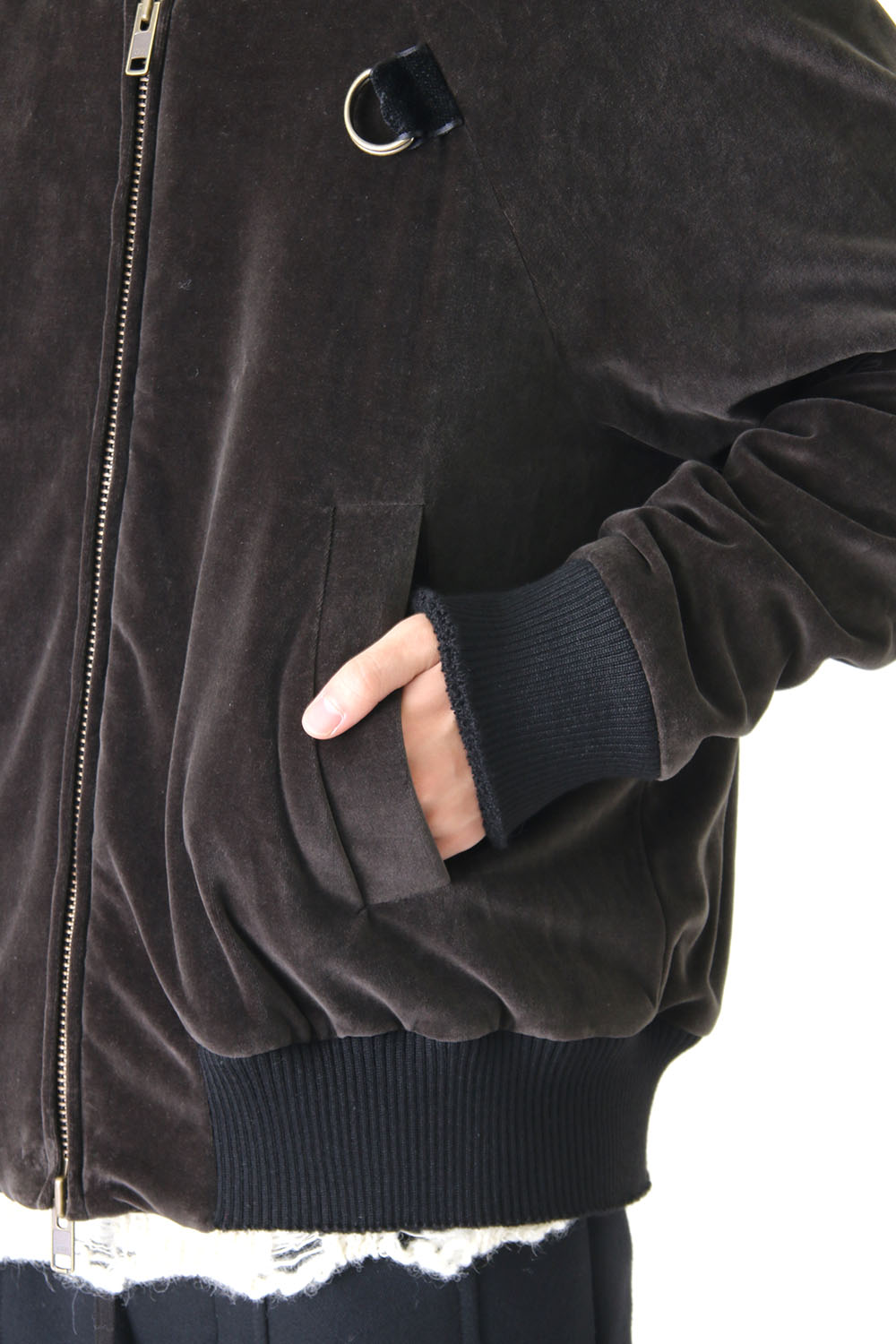 Mute Print Strap Bomber - No Print