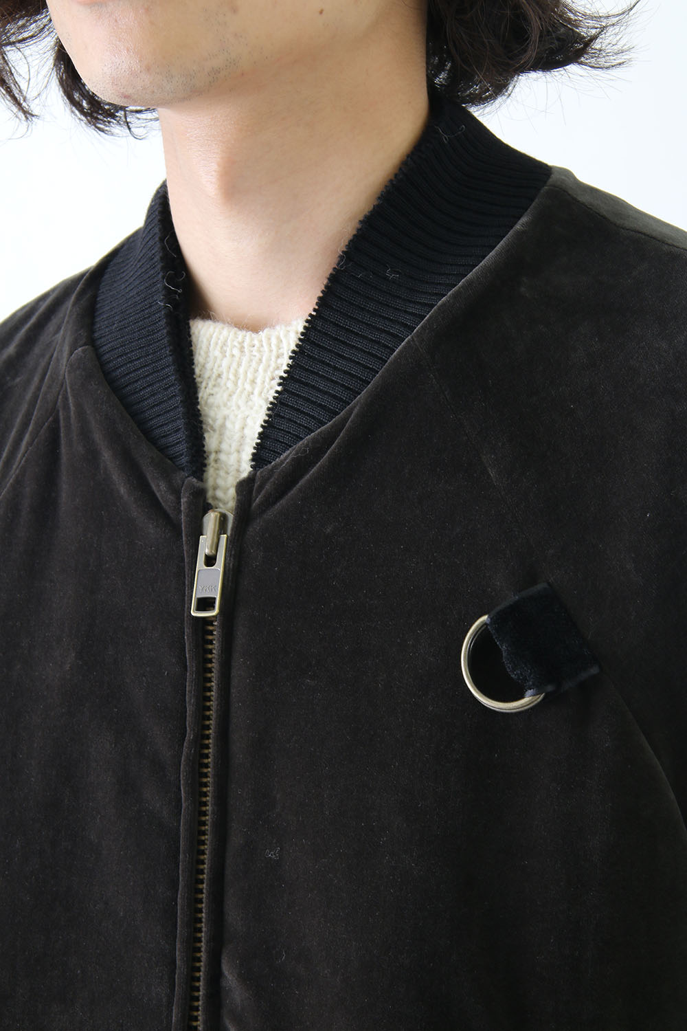 Mute Print Strap Bomber - No Print